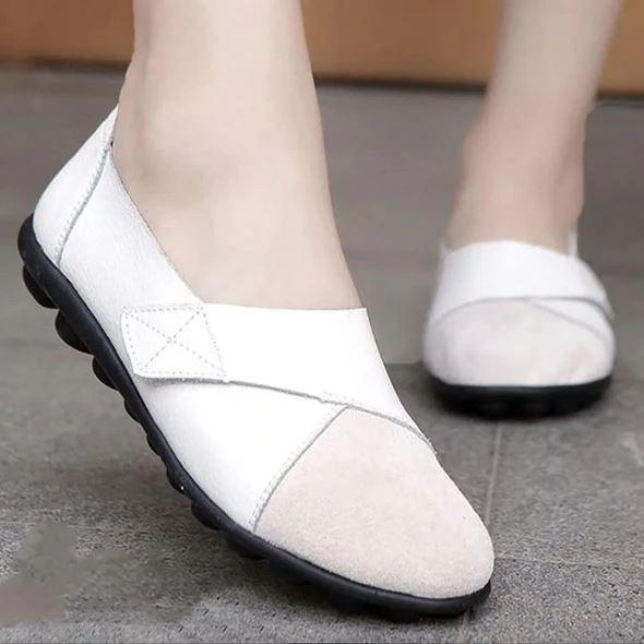 Orthopedic Leather Moccasins