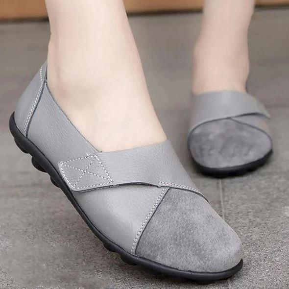 Orthopedic Leather Moccasins