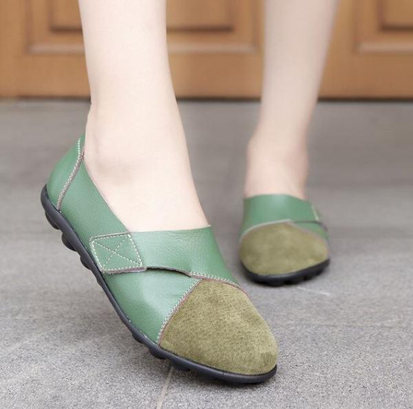 Orthopedic Leather Moccasins