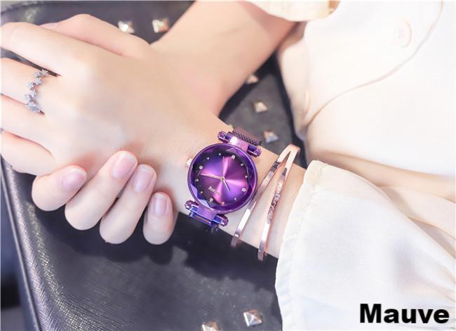 Magnetic quartz watch