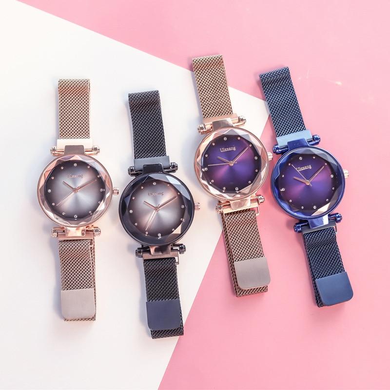 Magnetic quartz watch