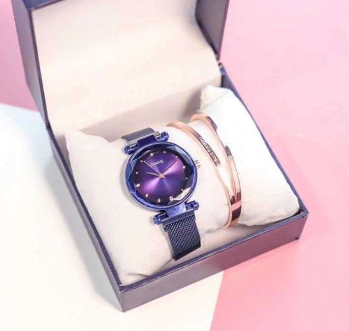 Magnetic quartz watch