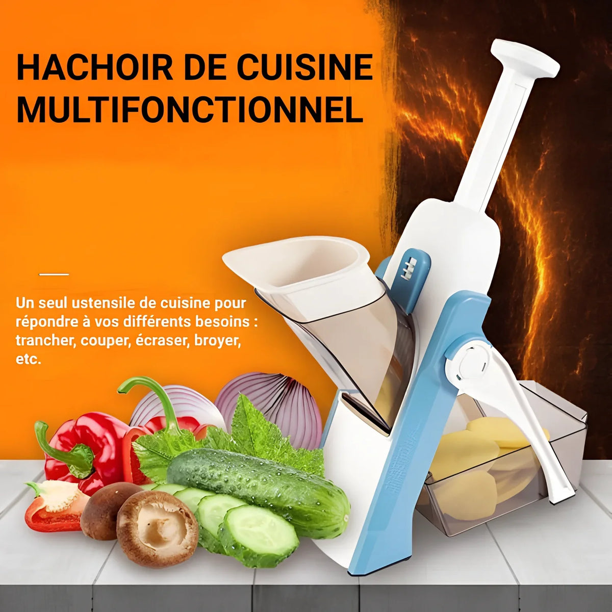 Multifunctional kitchen chopper