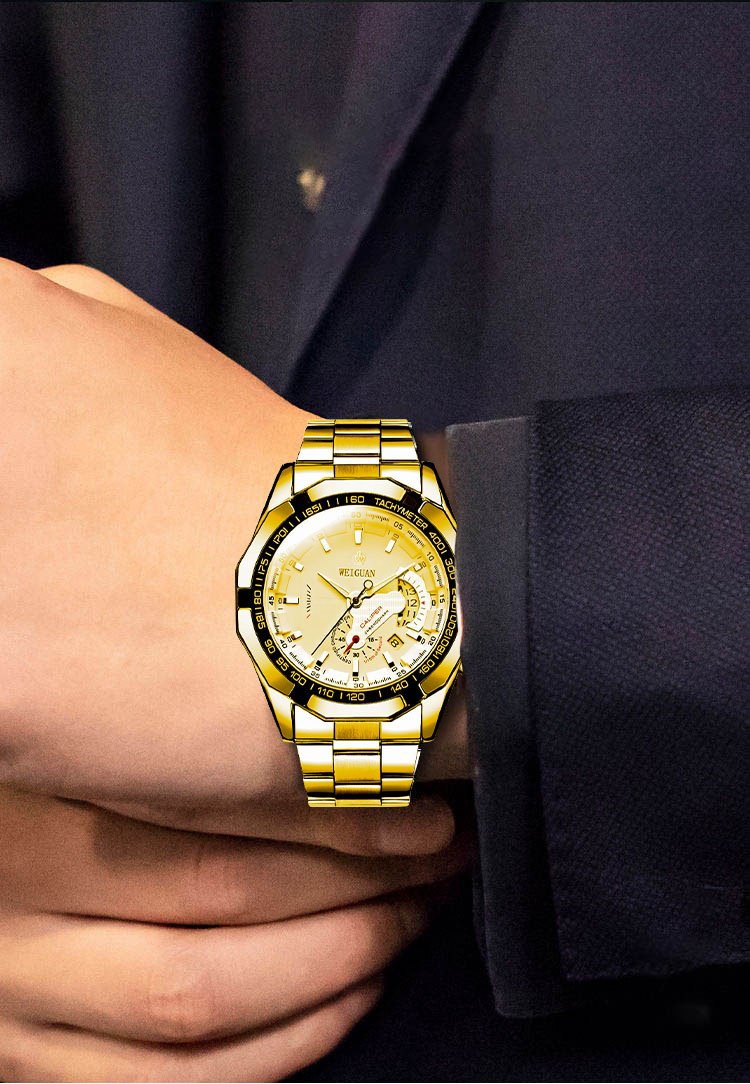 Waterproof Luminous Calendar Watch