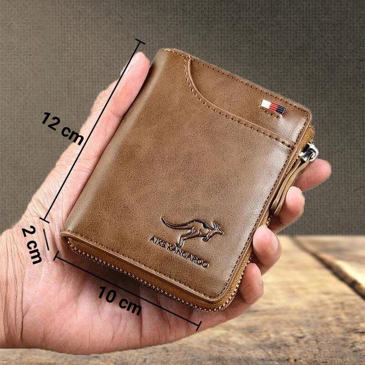 Multifunctional leather wallet