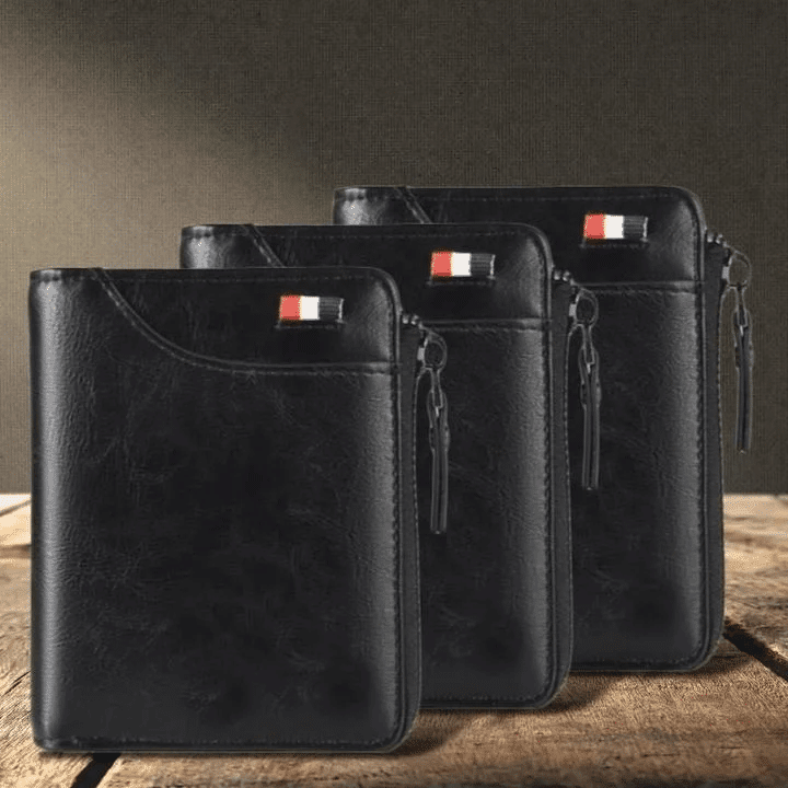 Multifunctional leather wallet