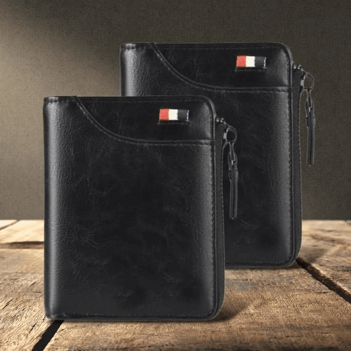 Multifunctional leather wallet