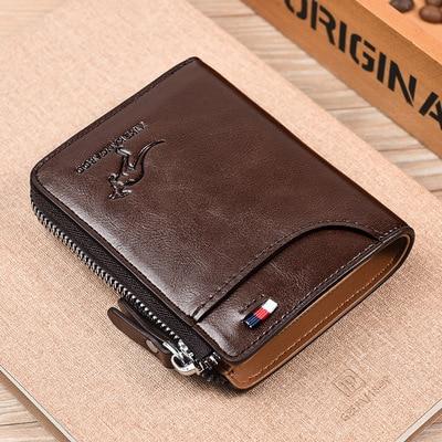 Multifunctional leather wallet