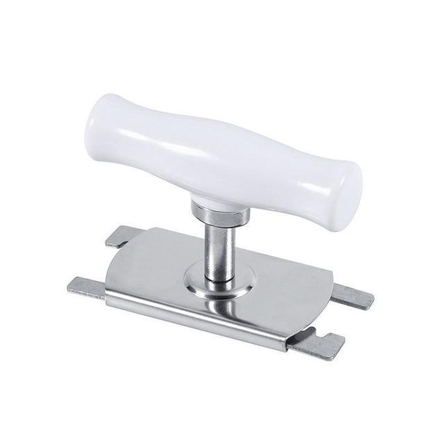 Stainless steel jar opener