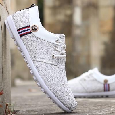 Breathable Canvas Shoes for Men
