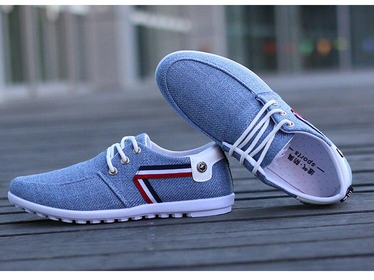 Breathable Canvas Shoes for Men