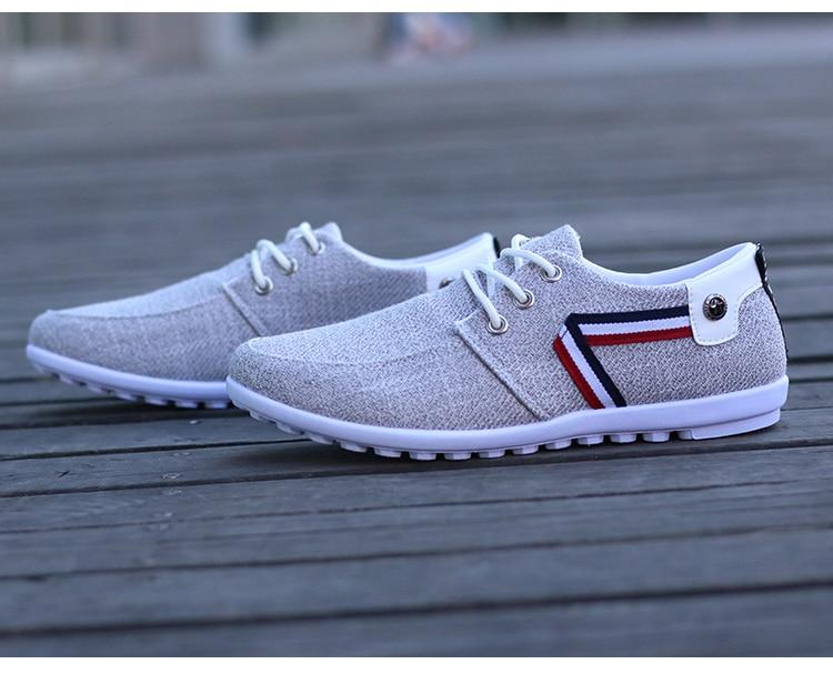 Breathable Canvas Shoes for Men