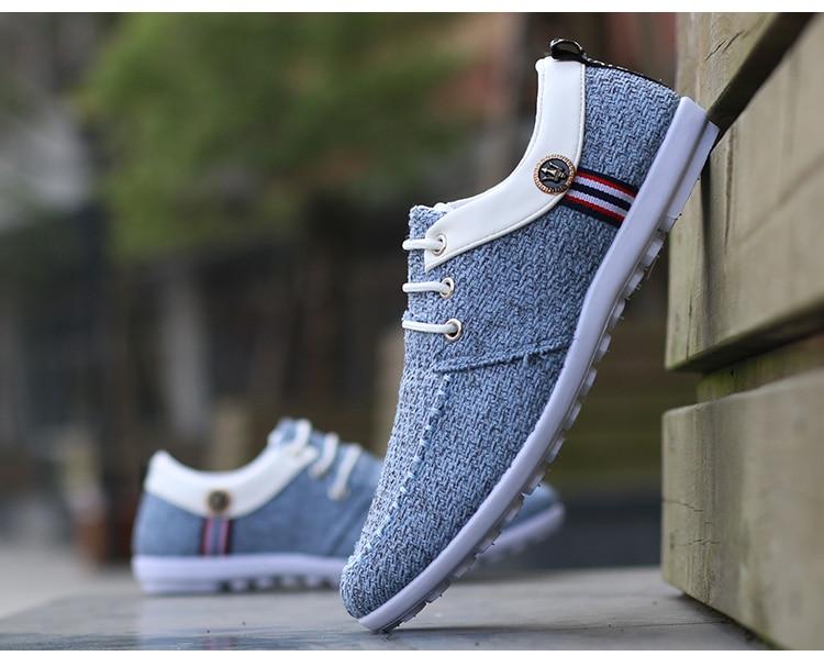 Breathable Canvas Shoes for Men