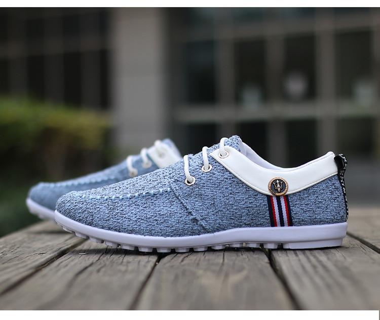 Breathable Canvas Shoes for Men