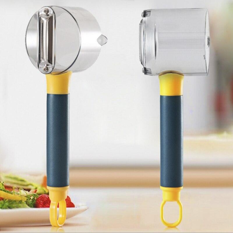 Multifunctional Storage Type Peeling Knife With Barrel