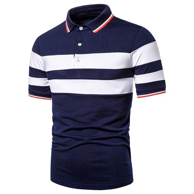 Mens Casual Short Sleeve Polo Shirt