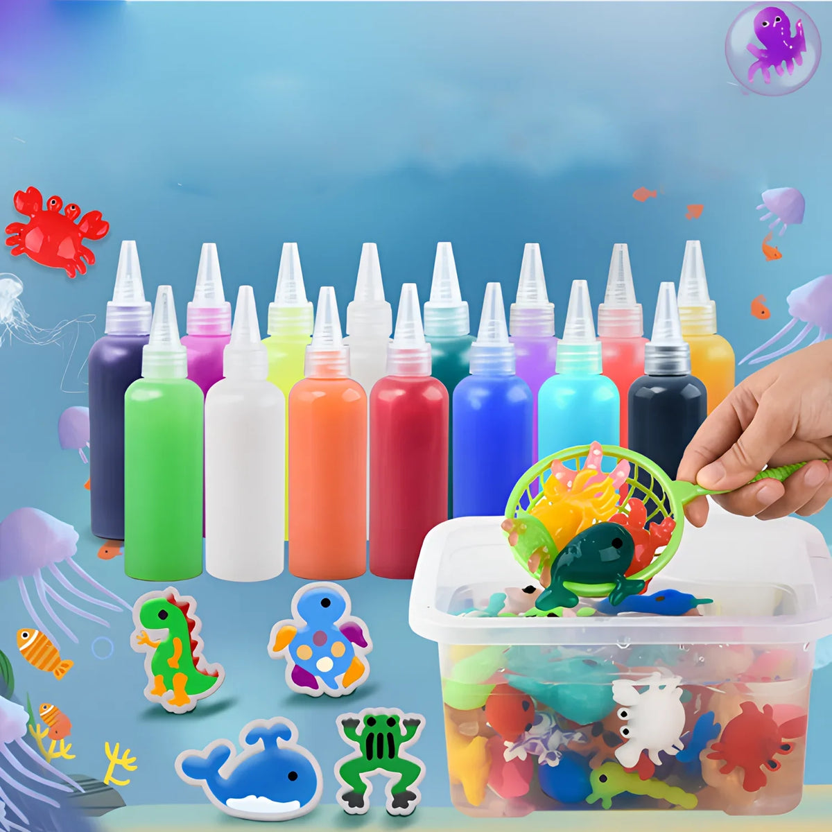 Rainbow Mix Water Growing Balls for Kids