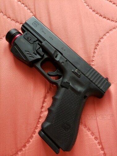 MilSpec Tactical Flashlight & Laser Combo