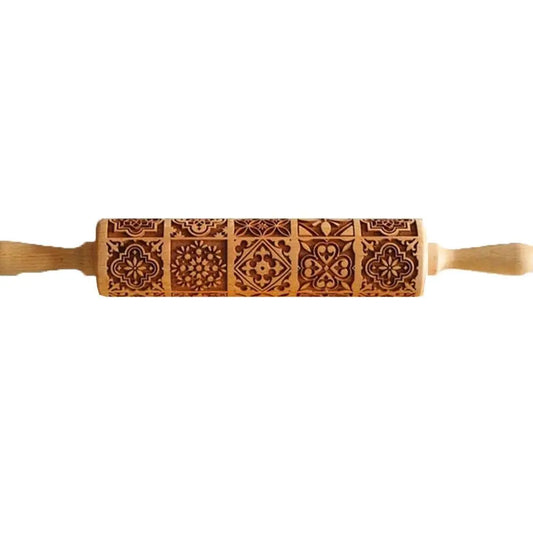 Vintage Cookies Rolling Pin