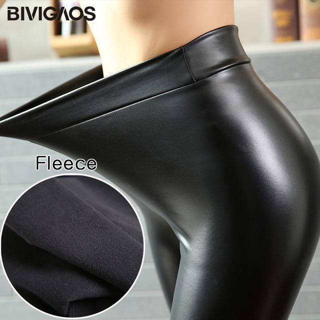 Stretch-Fit Faux Leather Shaper
