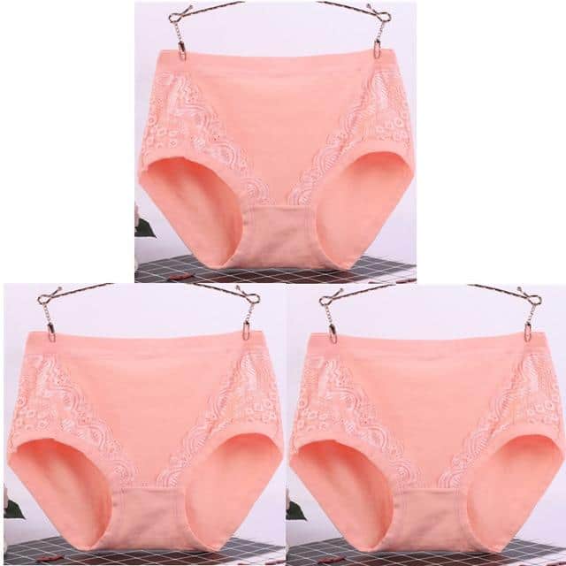 Slim-Fit Lace Underwear (3 pcs)
