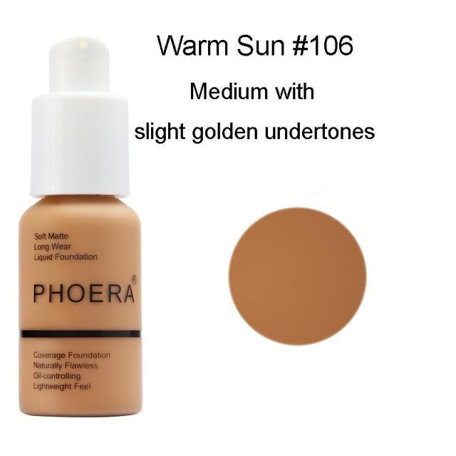 Phoera Flawless Matte Liquid Foundation