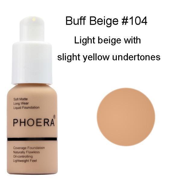 Phoera Flawless Matte Liquid Foundation