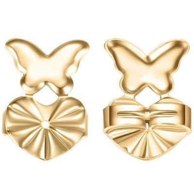 Earring Lifters for Stretched Earlobes