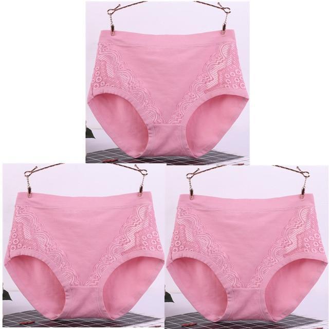 Slim-Fit Lace Underwear (3 pcs)