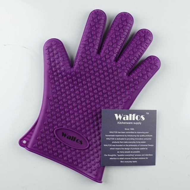 BBQ Silicone Oven Grill Barbecue Glove Mitts