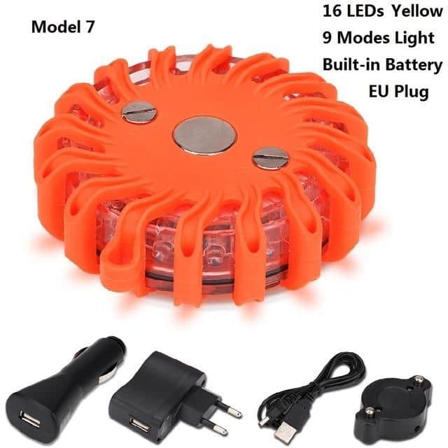 LED Road Flares Flashing Warning Light