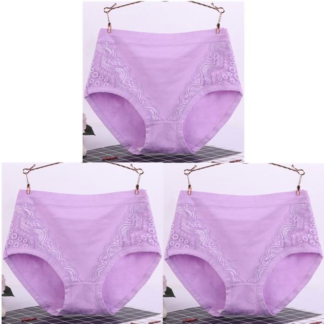 Slim-Fit Lace Underwear (3 pcs)