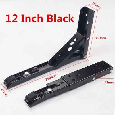 Foldable Wall Shelf Bracket (2 pcs)