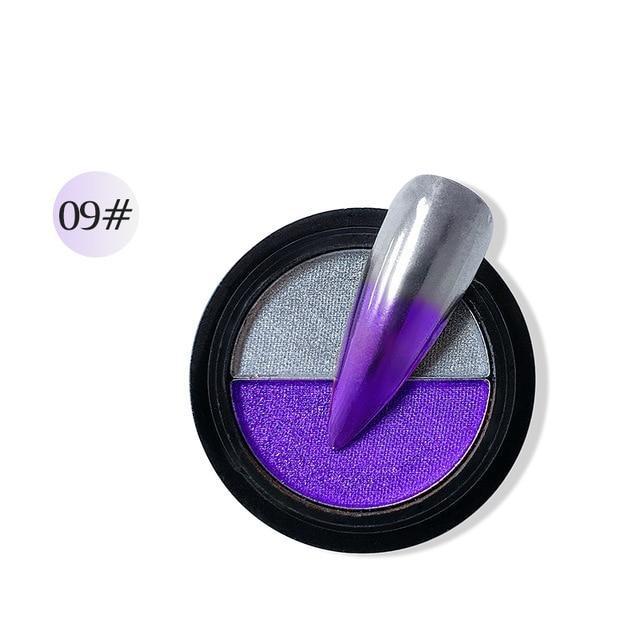 DualMirror Two-Tone Nail Pressed Powder