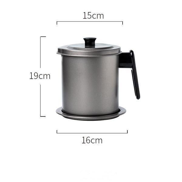 Stainless Steel Oil Filter Pot