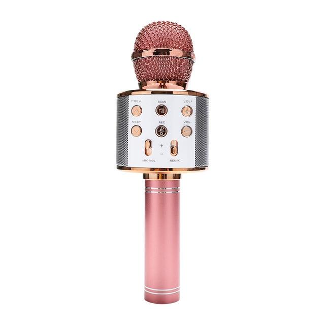 Wireless Bluetooth 3-In-1 Karaoke Mic Speaker