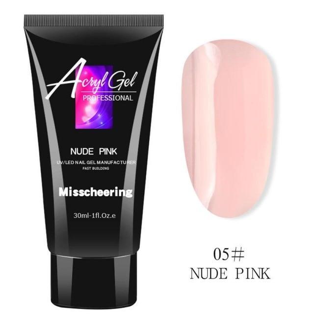 Nail Crystal Poly Gel