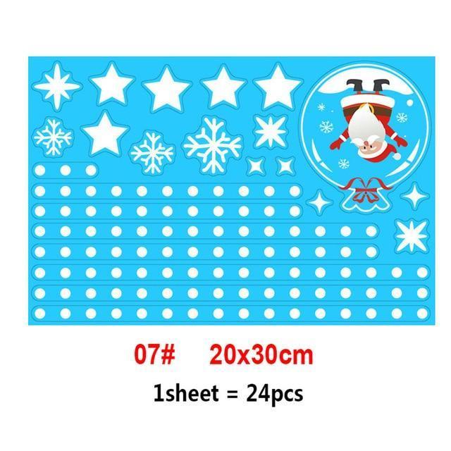Christmas Window Sticker Decals