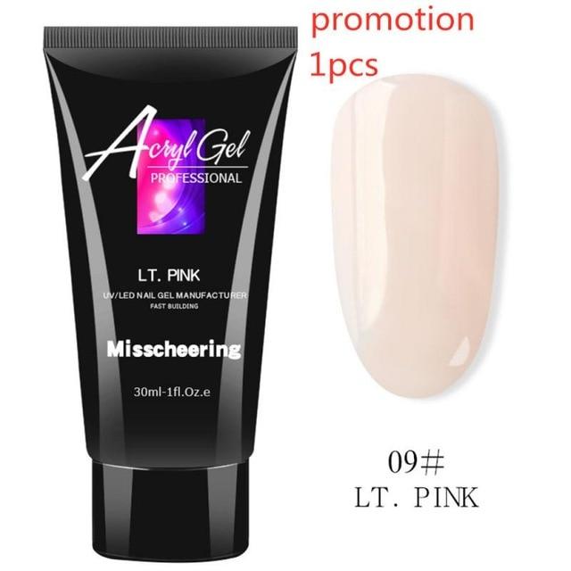 Nail Crystal Poly Gel