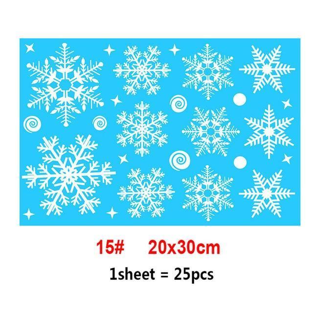 Christmas Window Sticker Decals