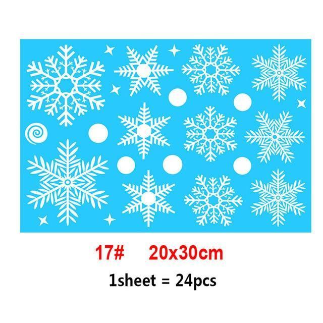 Christmas Window Sticker Decals