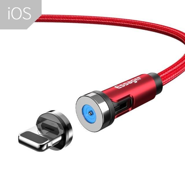 540° Rotation Fastest Charging Magnetic Cable