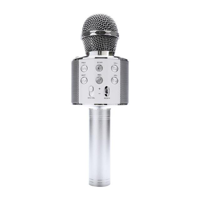 Wireless Bluetooth 3-In-1 Karaoke Mic Speaker