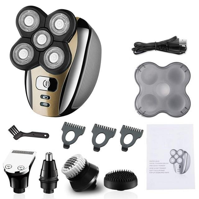 5 In 1 Electric Hair Razor For Men Bald Head Shaver