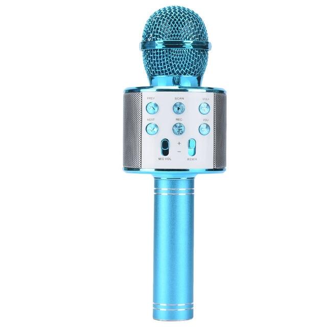 Wireless Bluetooth 3-In-1 Karaoke Mic Speaker