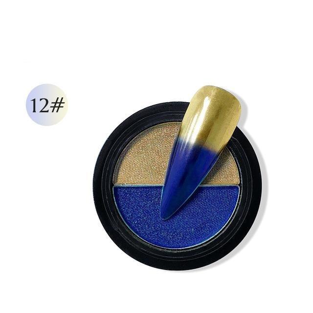 DualMirror Two-Tone Nail Pressed Powder