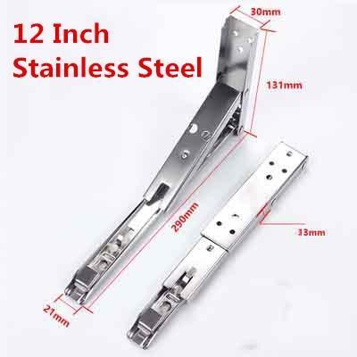 Foldable Wall Shelf Bracket (2 pcs)