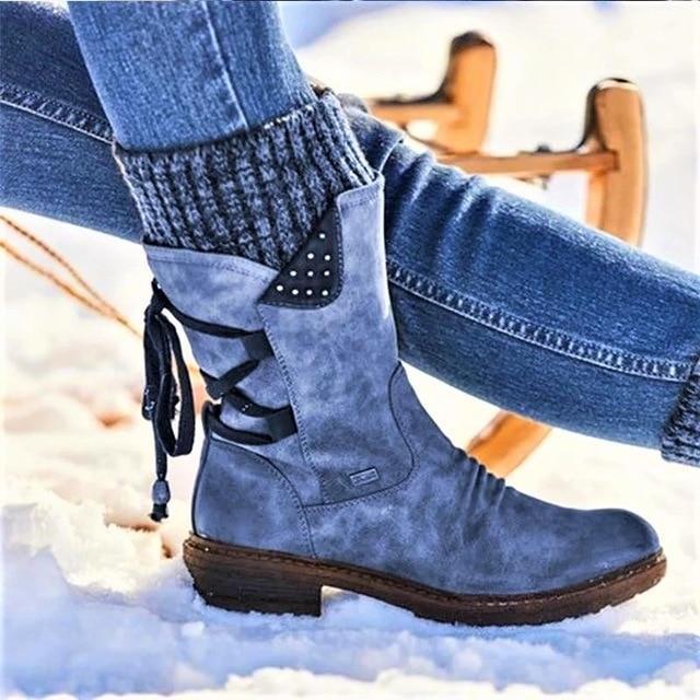 Women’s Winter Warm Lace Up Snow Boots