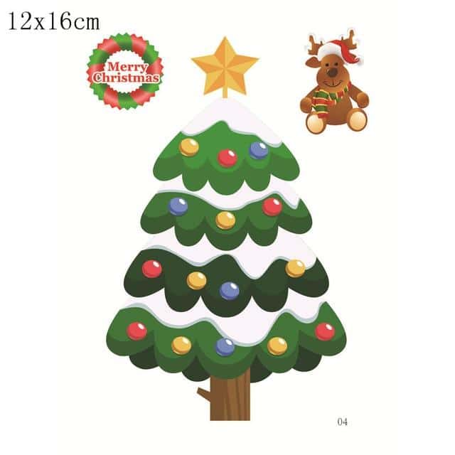 Christmas Window Sticker Decals