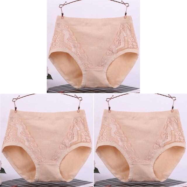 Slim-Fit Lace Underwear (3 pcs)